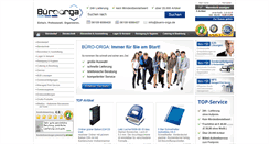 Desktop Screenshot of buero-orga.de